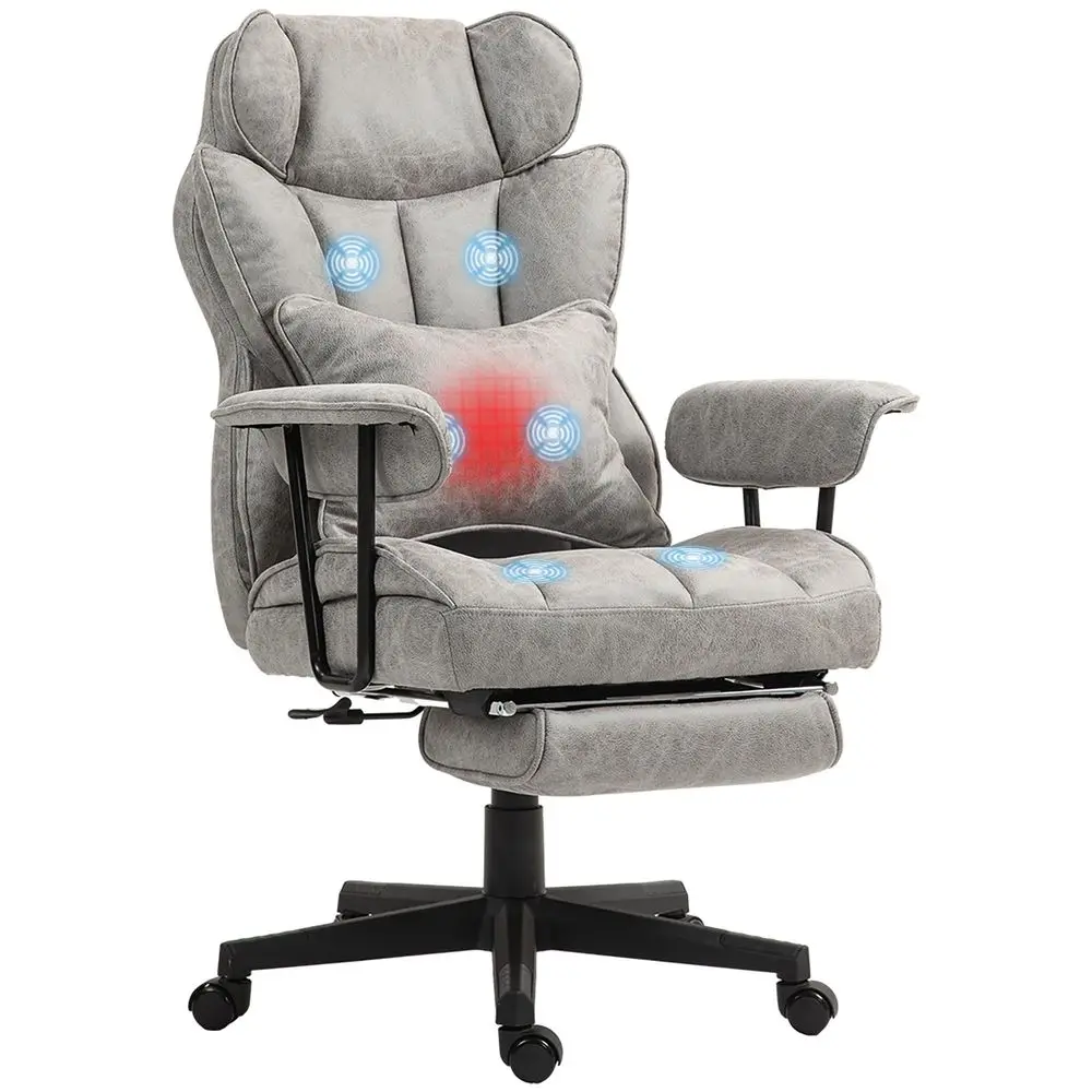 Massage Executive Office Chair with 6 Vibration Points, 400LBS Heated Big and Tall Office Chair with Foot Rest and Lumbar Suppo
Massage Executive Office Chair with 6 Vibration Points, 400LBS Heated Big and Tall Office Chair with Foot Rest and Lumbar Suppo