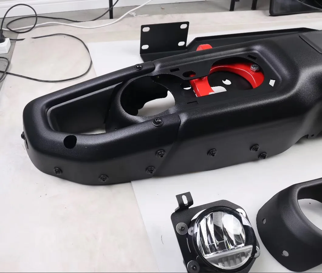 Upgrade Magnesium aluminum alloy Front Bumper Tenth Anniversary JL1049-7 for jeep JL for wrangler 2018+
Upgrade Magnesium aluminum alloy Front Bumper Tenth Anniversary JL1049-7 for jeep JL for wrangler 2018+