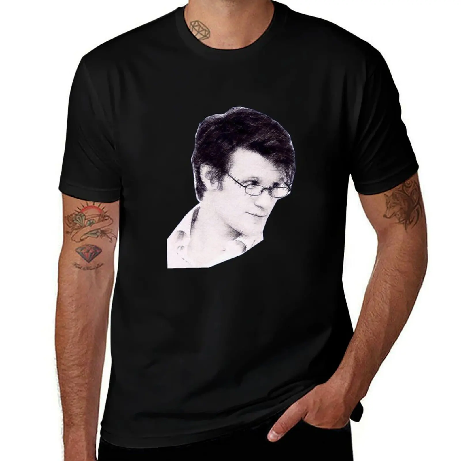 Portrait Matt Smith T-Shirt man t shirt designer t shirts with prints t shirt man cotton T-Shirt
Portrait Matt Smith T-Shirt man t shirt designer t shirts with prints t shirt man cotton T-Shirt