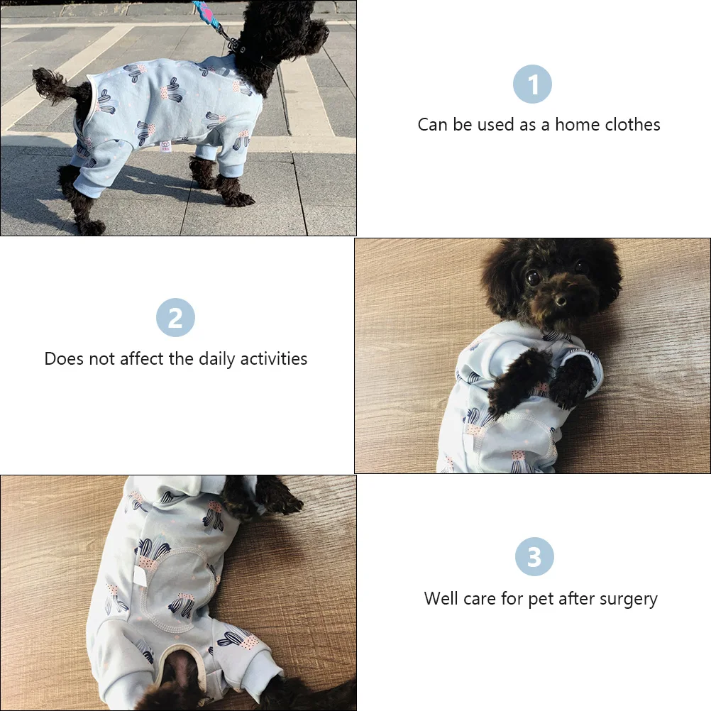 Anti-licking and Anti-scratch Sterilization Suit Pet Clothes Dog Surgery Comfort Apparel Pure Cotton Stabilization
Anti-licking and Anti-scratch Sterilization Suit Pet Clothes Dog Surgery Comfort Apparel Pure Cotton Stabilization