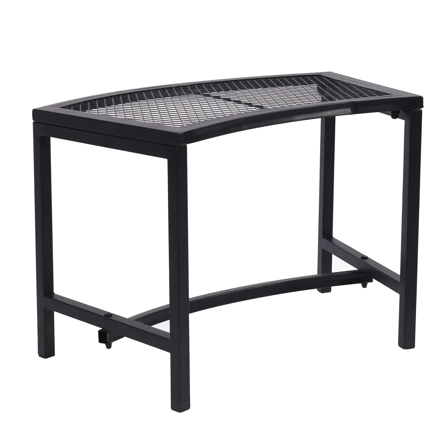 Black Metal Curved Mesh Outdoor Bench For Fire Pit Patio Deck Garden Seating
Black Metal Curved Mesh Outdoor Bench For Fire Pit Patio Deck Garden Seating