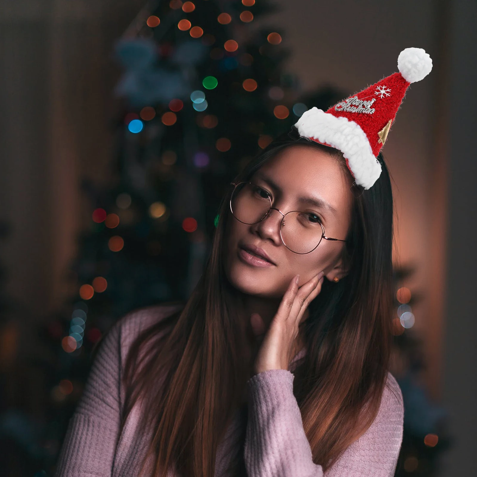 7 Pcs Christmas Hat Hairpin Decorations Holiday Accessories Antlers Headdress Clips Alloy Small for Women
7 Pcs Christmas Hat Hairpin Decorations Holiday Accessories Antlers Headdress Clips Alloy Small for Women