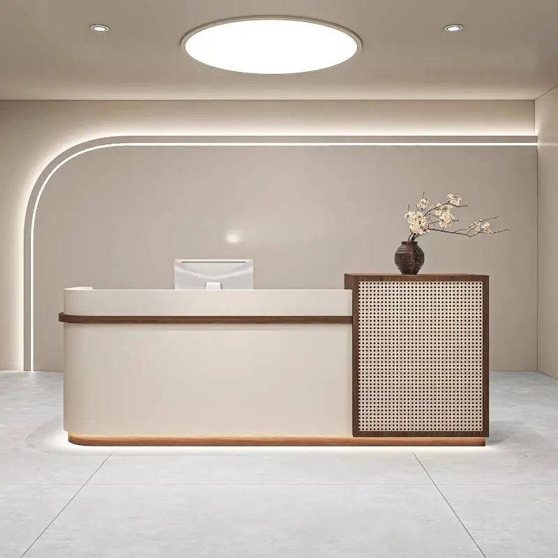 Vintage Rattan Reception Desks Restaurant Design Classic Clinic Reception Desks Beauty Salon Rezeption Theke Office Furniture
Vintage Rattan Reception Desks Restaurant Design Classic Clinic Reception Desks Beauty Salon Rezeption Theke Office Furniture