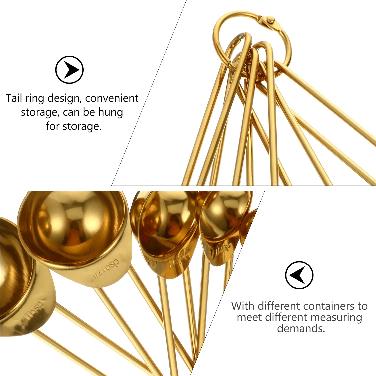 9pcs Measuring Cups Spoons Set Baking Tools Kitchen Supplies Stainless Steel Household Measuring Containers Juice Milk Coffee 
9pcs Measuring Cups Spoons Set Baking Tools Kitchen Supplies Stainless Steel Household Measuring Containers Juice Milk Coffee