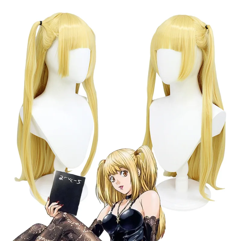 Death Note Cosplay Wigs for Anime Long Straight Light Golden Double Ponytails Heat Resistant Fiber Synthetic for Halloween
Death Note Cosplay Wigs for Anime Long Straight Light Golden Double Ponytails Heat Resistant Fiber Synthetic for Halloween
