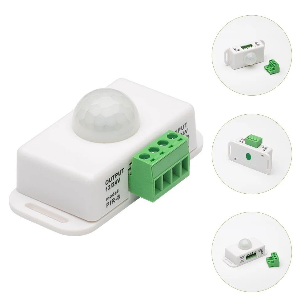 2pcs 12-24V Motion Infrared Pir Controller For Led Strip Lighting Auto On Off Cabinet Under Bed Rail Entrance
2pcs 12-24V Motion Infrared Pir Controller For Led Strip Lighting Auto On Off Cabinet Under Bed Rail Entrance