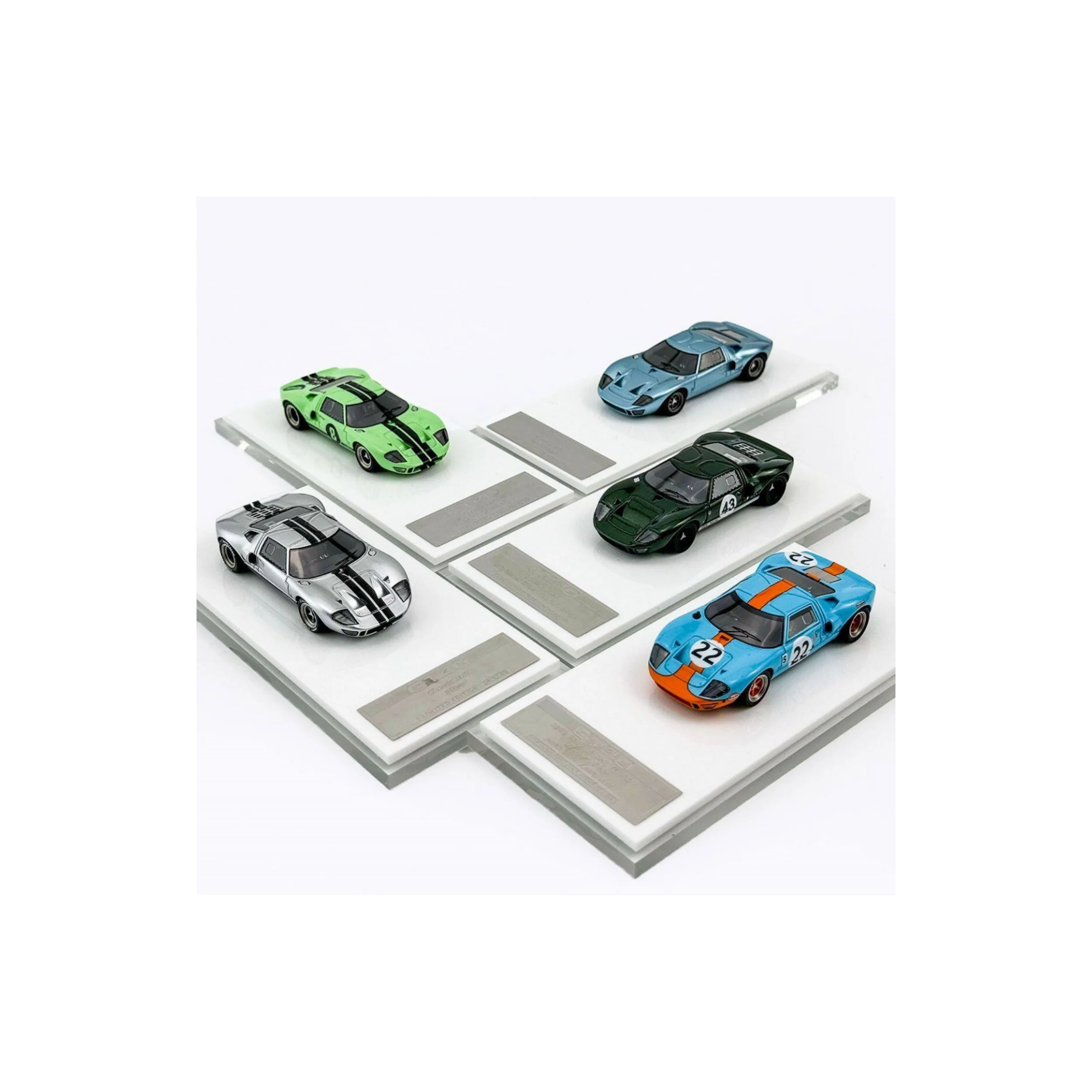 My64 M64x 1/64 GT40 Racing Edition Street Edition Plastic Car Model Collection Gift
My64 M64x 1/64 GT40 Racing Edition Street Edition Plastic Car Model Collection Gift
