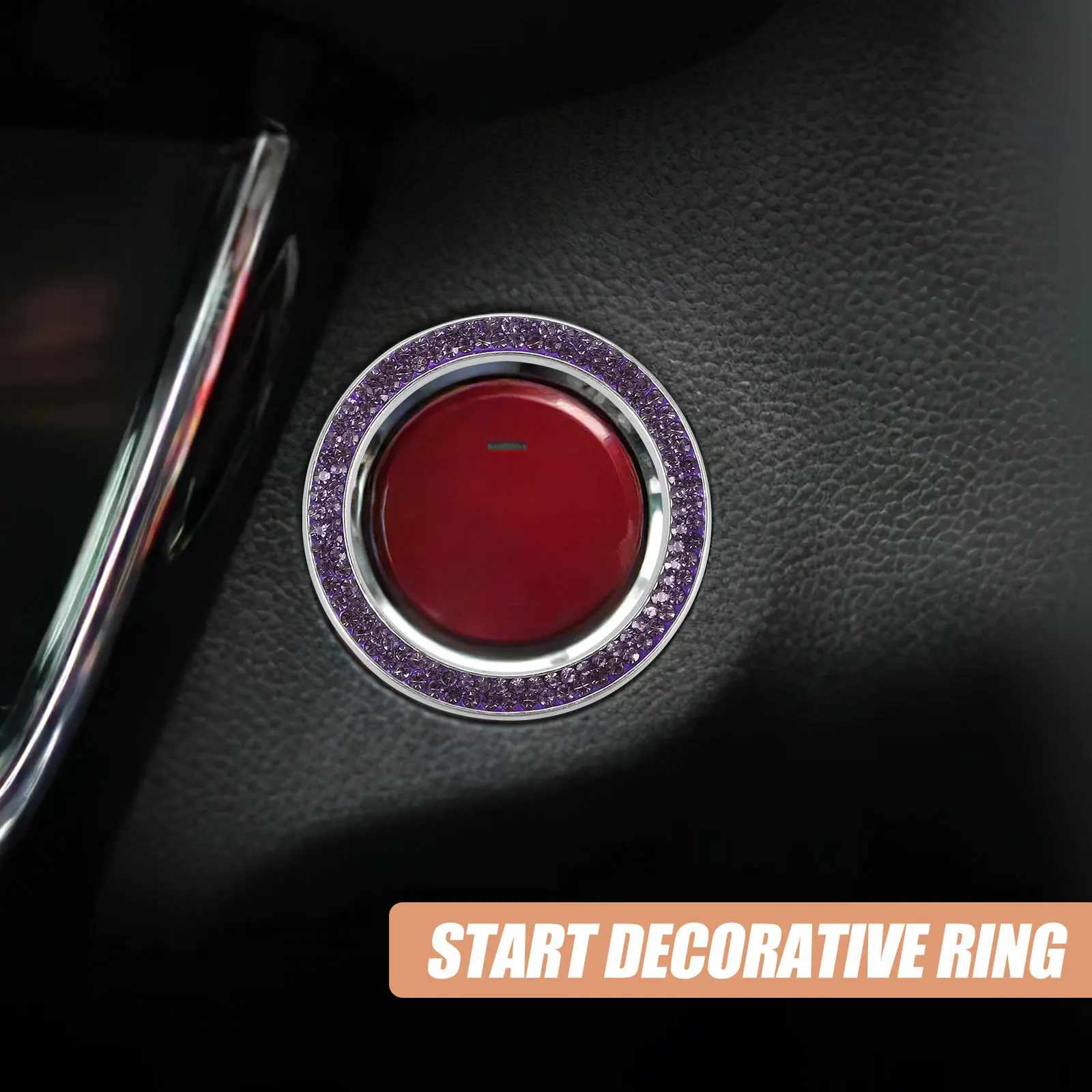 2Pcs Bling Car Ignition Button Ring Rhinestone Zinc Alloy Engine Start Cover Accessories for Women Bling Car Accessories
2Pcs Bling Car Ignition Button Ring Rhinestone Zinc Alloy Engine Start Cover Accessories for Women Bling Car Accessories