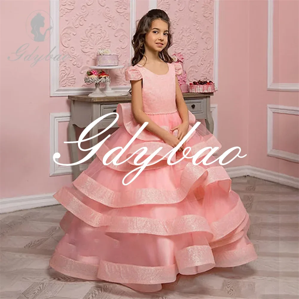 Simple Classic Short Sleeve Long Puff Dress Elegant Floor Length Formal Long Puff First Communion Gown Customized 2025 New
Simple Classic Short Sleeve Long Puff Dress Elegant Floor Length Formal Long Puff First Communion Gown Customized 2025 New