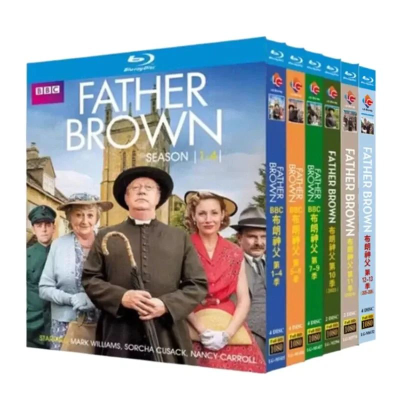 BD Blu-ray Disc BBC Father Brown Seasons 1–13 British Drama 1080p Box Set
BD Blu-ray Disc BBC Father Brown Seasons 1–13 British Drama 1080p Box Set