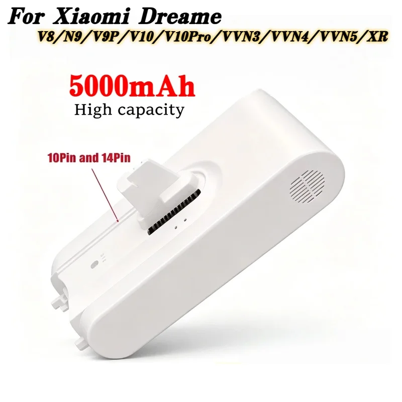 Rechargeable Lithium Replacement Battery ForV8 V9 V9P V10 XR VVN3 VVN4 Cordless Handheld Vacuum Cleaner Daily Household Sweeping
Rechargeable Lithium Replacement Battery ForV8 V9 V9P V10 XR VVN3 VVN4 Cordless Handheld Vacuum Cleaner Daily Household Sweeping