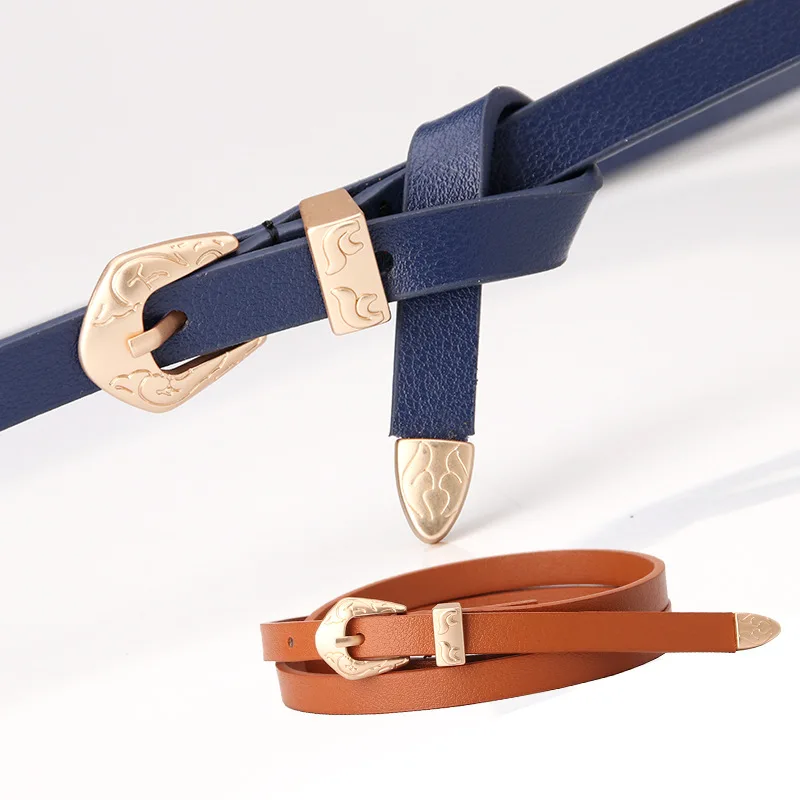 2024 Retro Belt Buckle Belt Women's Narrow Belt Women's Jeans New Style Designer Women
2024 Retro Belt Buckle Belt Women's Narrow Belt Women's Jeans New Style Designer Women