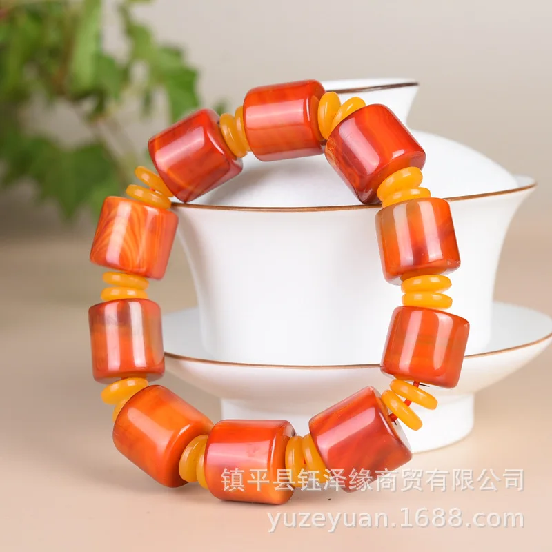 Warring States Red Agate Beads Men'S Large Bead Jade Pendant Bangle Bracelet
Warring States Red Agate Beads Men'S Large Bead Jade Pendant Bangle Bracelet