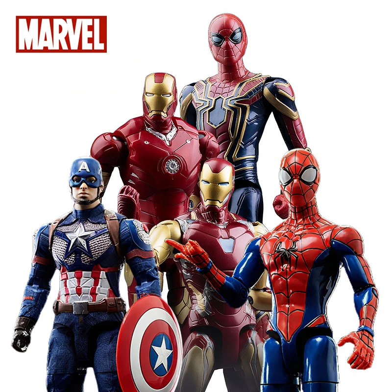 100% Original Marvel Action Figures Toys Avengers Spider Man Iron Man MK3 MK85 Figurines DIY Models Children Toy Christmas Gifts
100% Original Marvel Action Figures Toys Avengers Spider Man Iron Man MK3 MK85 Figurines DIY Models Children Toy Christmas Gifts