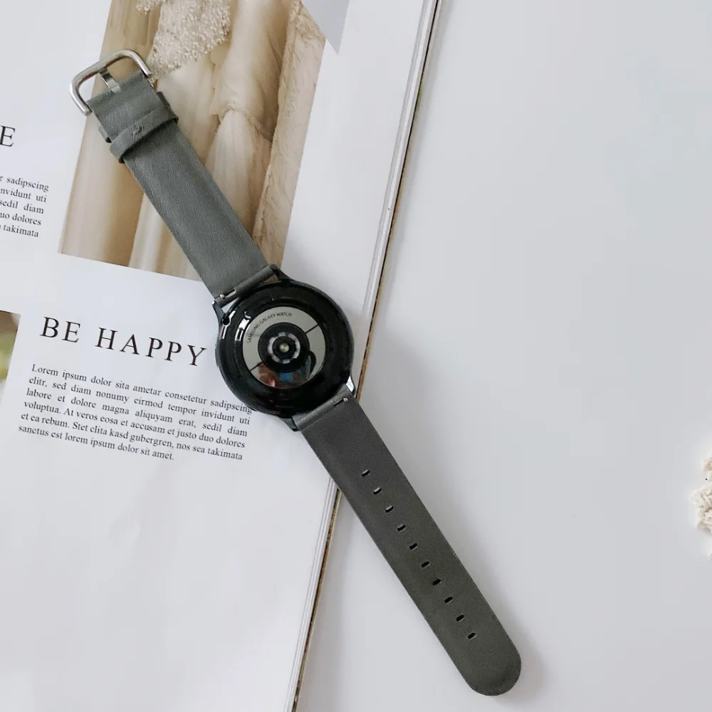 Ремешок кожаный для Samsung Galaxy Watch 3/4/5/Gear S3/Active 2 Huawei Watch GT 2 3, браслет для Amazfit GTR/GTS, 20 мм 22 мм
Ремешок кожаный для Samsung Galaxy Watch 3/4/5/Gear S3/Active 2 Huawei Watch GT 2 3, браслет для Amazfit GTR/GTS, 20 мм 22 мм
