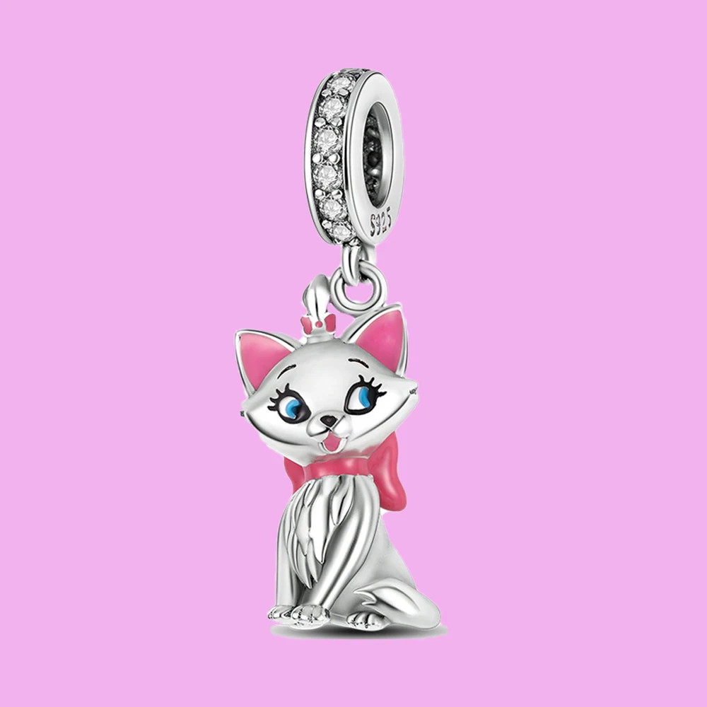 Pendant Charm Bead 925 Sterling Silver Elegant Little Cat Pendants Fit Original Bracelet for Jewelry Making Valentine's Day gift
Pendant Charm Bead 925 Sterling Silver Elegant Little Cat Pendants Fit Original Bracelet for Jewelry Making Valentine's Day gift