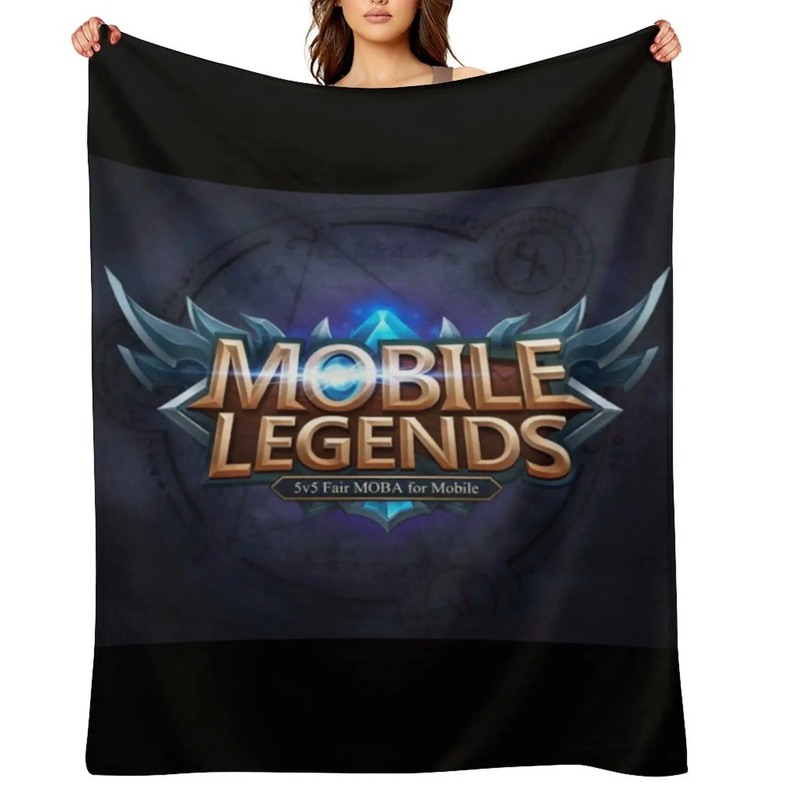 Mobile Legends New Update Logo Throw Blanket warm winter Bed Fashionable Beautifuls Flannel Blankets
Mobile Legends New Update Logo Throw Blanket warm winter Bed Fashionable Beautifuls Flannel Blankets