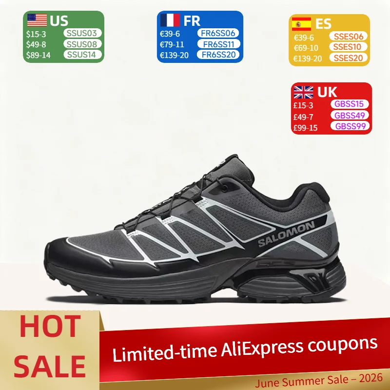 Salomon XT-Pathway 2: Stylish, Versatile, Durable, Lightweight, High-Quality Low-Top Running Shoes Unisex (Gray/Black) 478080
Salomon XT-Pathway 2: Stylish, Versatile, Durable, Lightweight, High-Quality Low-Top Running Shoes Unisex (Gray/Black) 478080