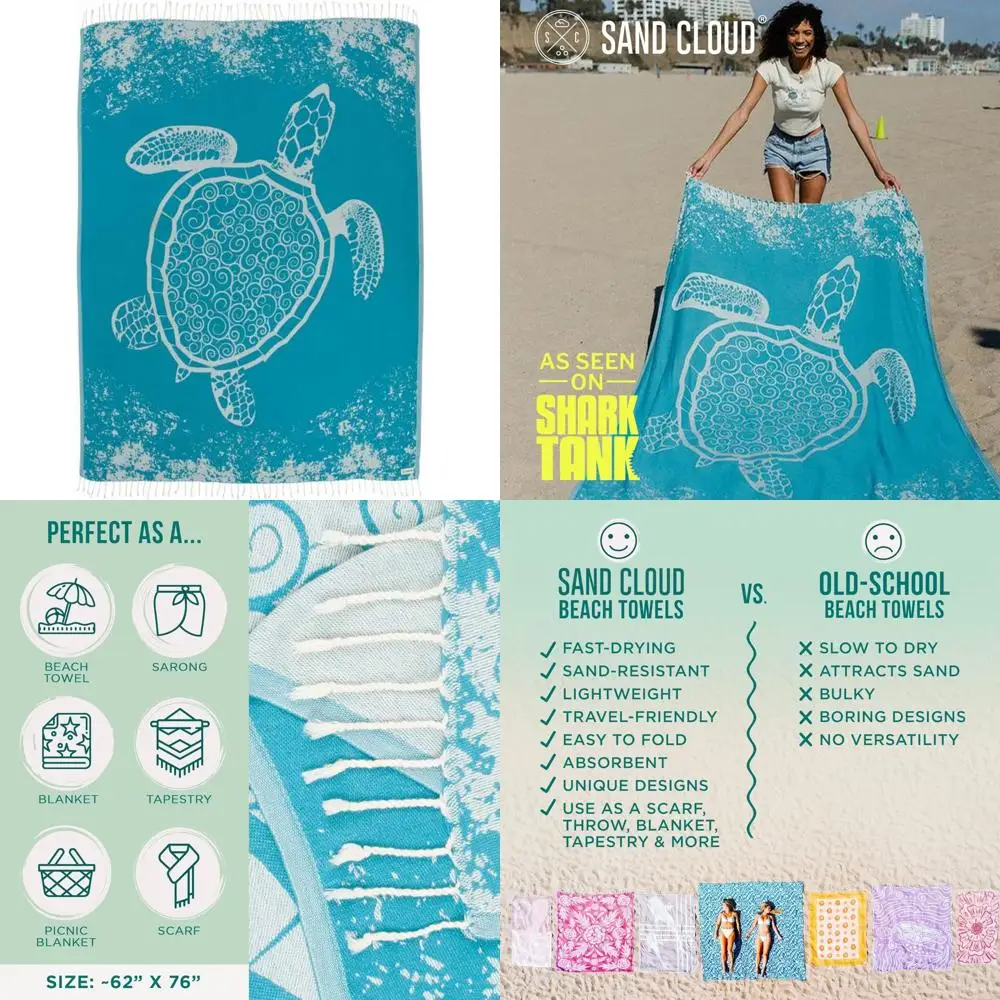 Очень большое пляжное полотенце из органического хлопка — быстросохнущее, идеально подходит для пикников, одеял и купания.
Очень большое пляжное полотенце из органического хлопка — быстросохнущее, идеально подходит для пикников, одеял и купания.