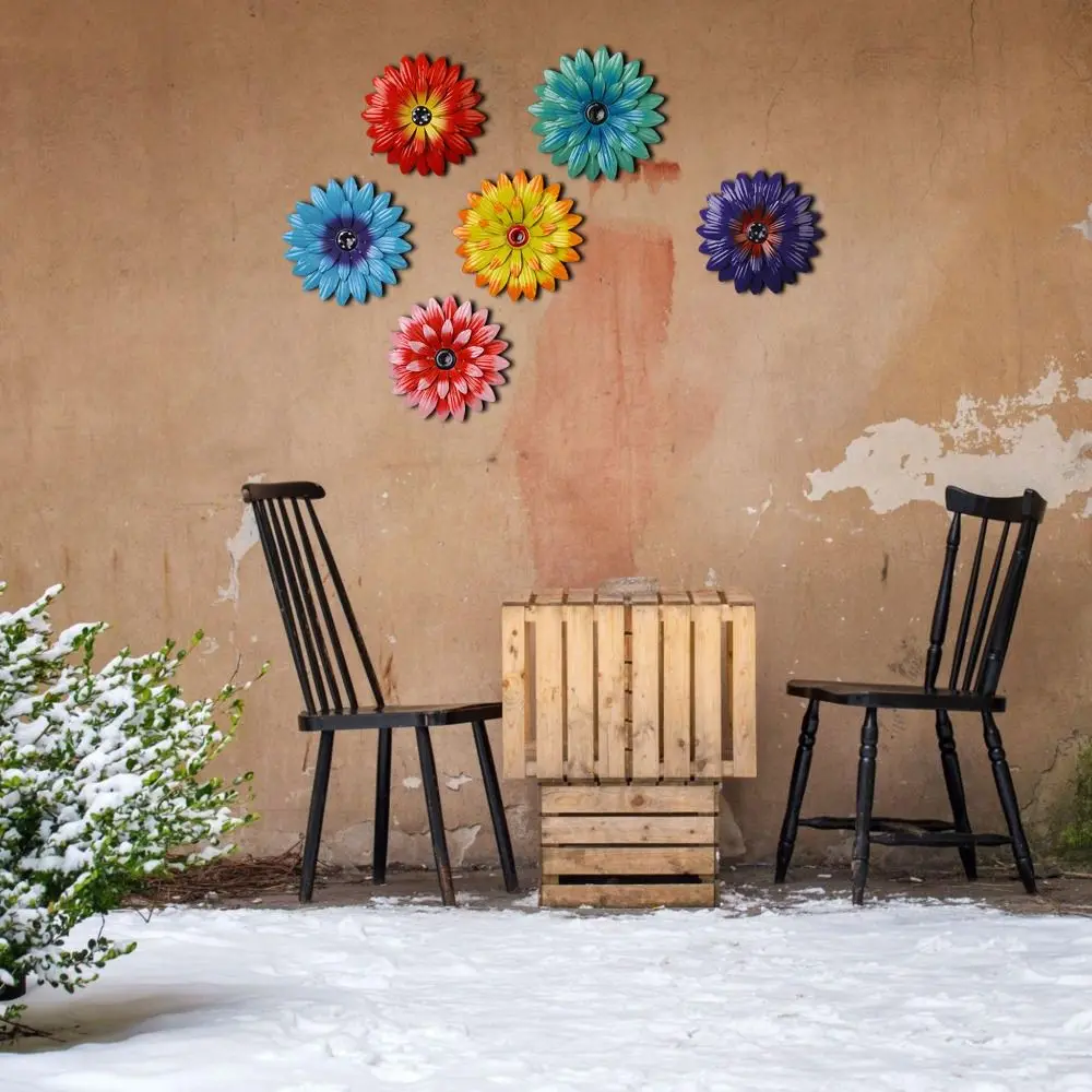 Crafts Iron Flower Fence Decoration Exquisite Art Wall Hanging Colorful Creative Background Pendant Children's Room
Crafts Iron Flower Fence Decoration Exquisite Art Wall Hanging Colorful Creative Background Pendant Children's Room