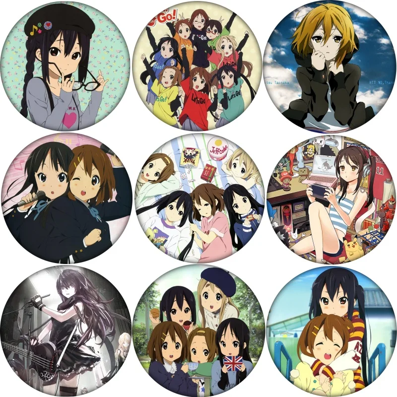 58mm Cute K-ON Cosplay Badge Anime Brooch Pin Accessories For Clothes Backpack Decoration gift
58mm Cute K-ON Cosplay Badge Anime Brooch Pin Accessories For Clothes Backpack Decoration gift