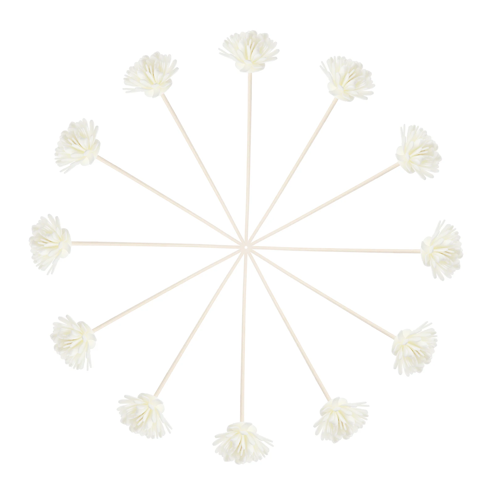12pcs White Simulated Chrysanthemum Diffuser Sticks Aromatherapy Room Fragrance Essential Oil Refill Sticks Home Decor Passive
12pcs White Simulated Chrysanthemum Diffuser Sticks Aromatherapy Room Fragrance Essential Oil Refill Sticks Home Decor Passive