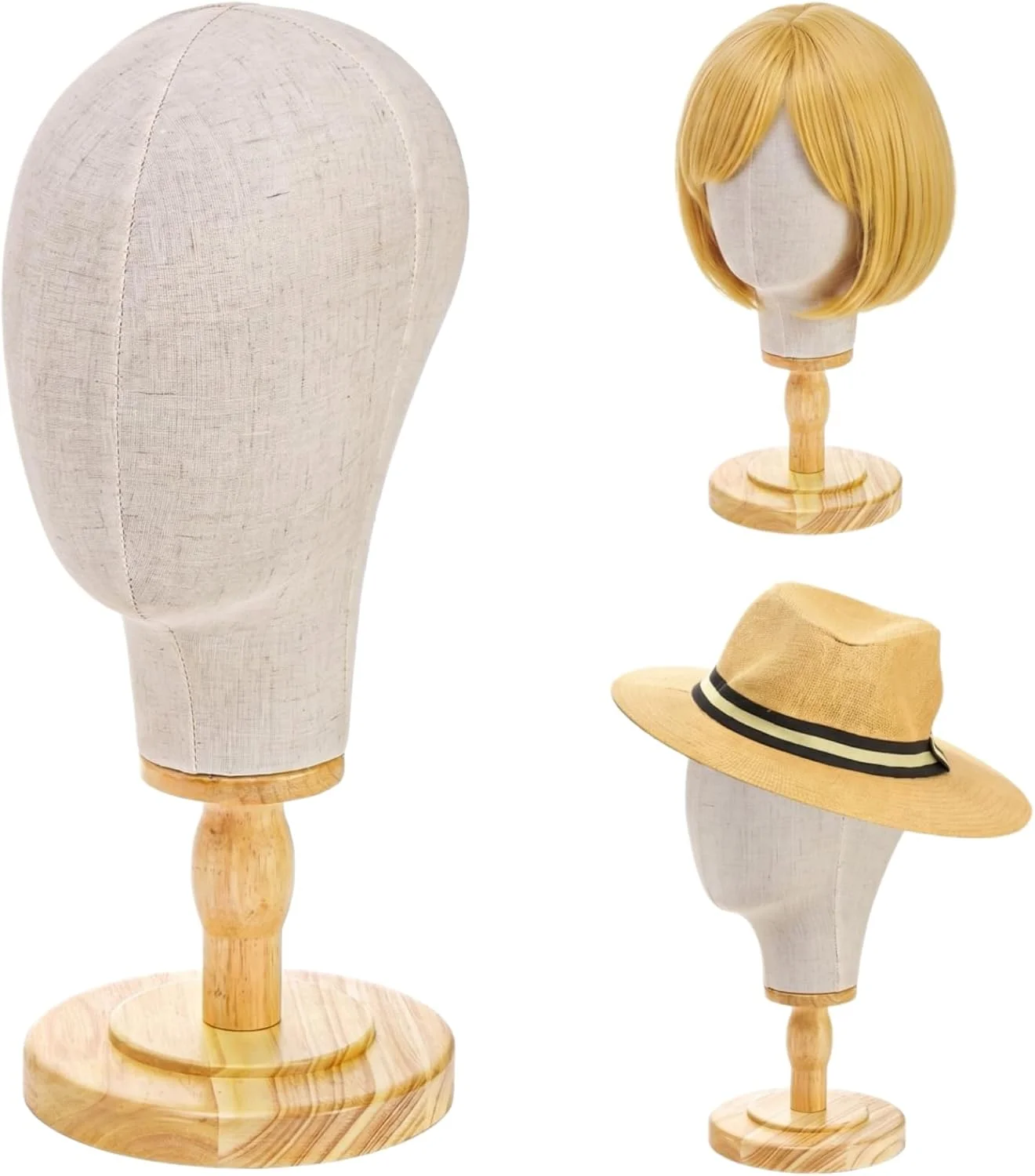 Desktop Solid Wood Hat Mannequin Head Display Rack Hat Support Holder Multi-purpose Display Prop For Clothing Store Jewelry Shop
Desktop Solid Wood Hat Mannequin Head Display Rack Hat Support Holder Multi-purpose Display Prop For Clothing Store Jewelry Shop