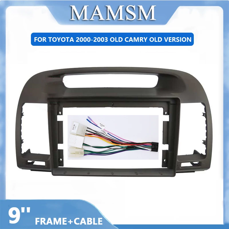 9 Inch Car GPS Navigation Stereo For TOYOTA 2000-2003 OLD CAMRY OLD VERSION Radio Fascias Panel Frame Fit Dash Headunit Screen
9 Inch Car GPS Navigation Stereo For TOYOTA 2000-2003 OLD CAMRY OLD VERSION Radio Fascias Panel Frame Fit Dash Headunit Screen