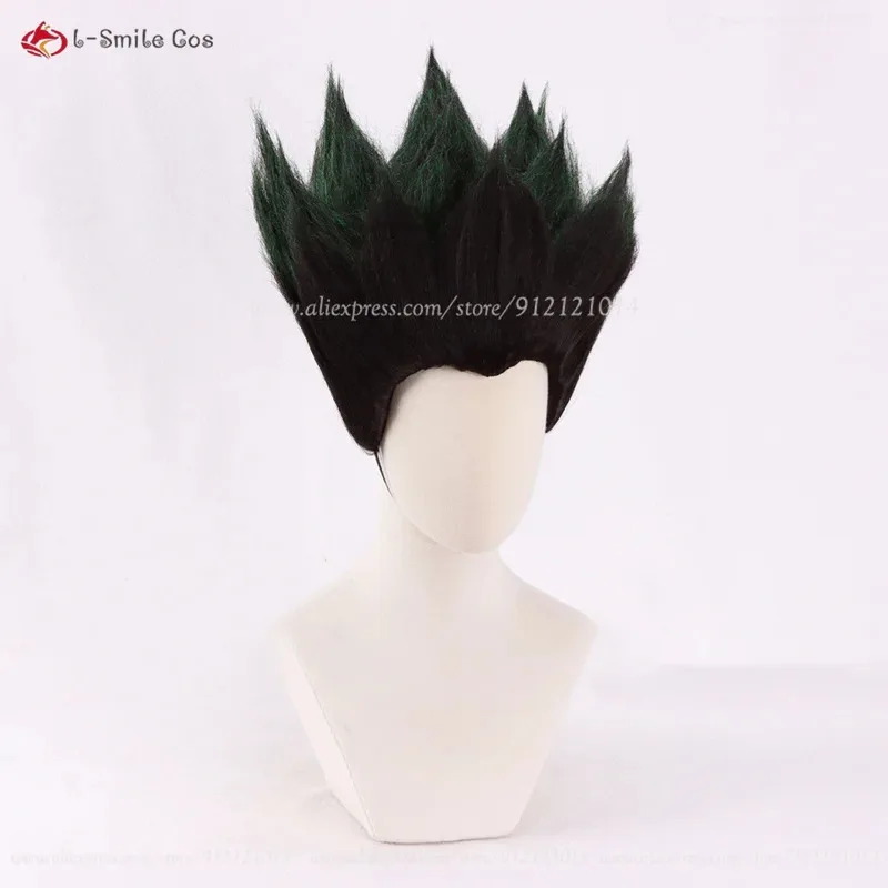 aaa12 3Gon 30cm Black Gradient Green GON FREECSS Cosplay Anime Wig Heat Resistant Synthetic Hair Halloween W
aaa12 3Gon 30cm Black Gradient Green GON FREECSS Cosplay Anime Wig Heat Resistant Synthetic Hair Halloween W