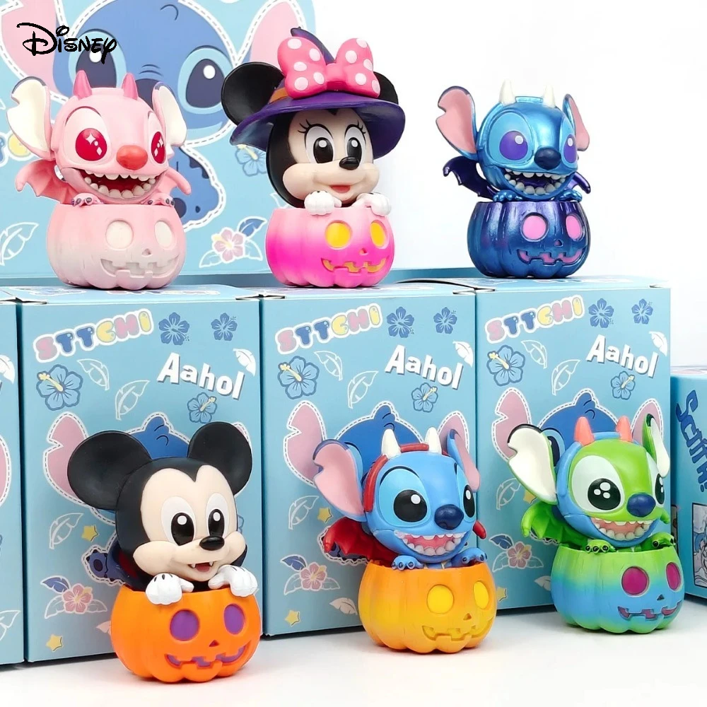 Слипая коробка Диснея, Микки Маус и друзья, серия тыквы, стежка, фигурка на Хэллоуин, нарядная кукла, украшение, игрушки, праздничные подарки
Слипая коробка Диснея, Микки Маус и друзья, серия тыквы, стежка, фигурка на Хэллоуин, нарядная кукла, украшение, игрушки, праздничные подарки