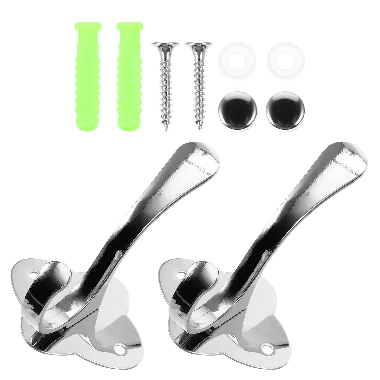 4Pcs Alloy Hanger Hooks Stainless Steel Bathroom Bedroom Wall Mount Rust Resistant Coat Hat Scarf Key Purses Kitchen Decor 
4Pcs Alloy Hanger Hooks Stainless Steel Bathroom Bedroom Wall Mount Rust Resistant Coat Hat Scarf Key Purses Kitchen Decor