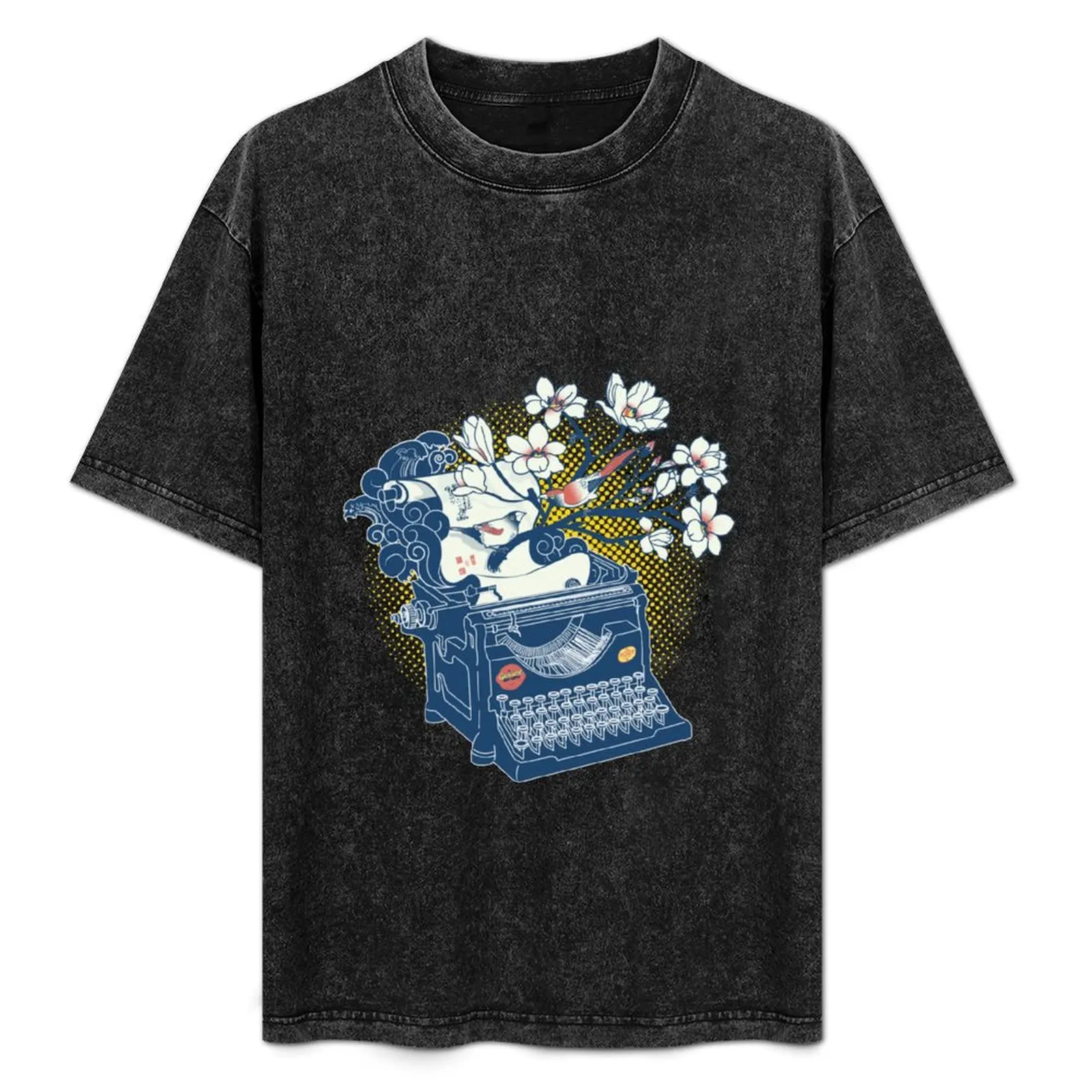 Blossom T-Shirt Vintage Print Crew Neck Tee
Blossom T-Shirt Vintage Print Crew Neck Tee