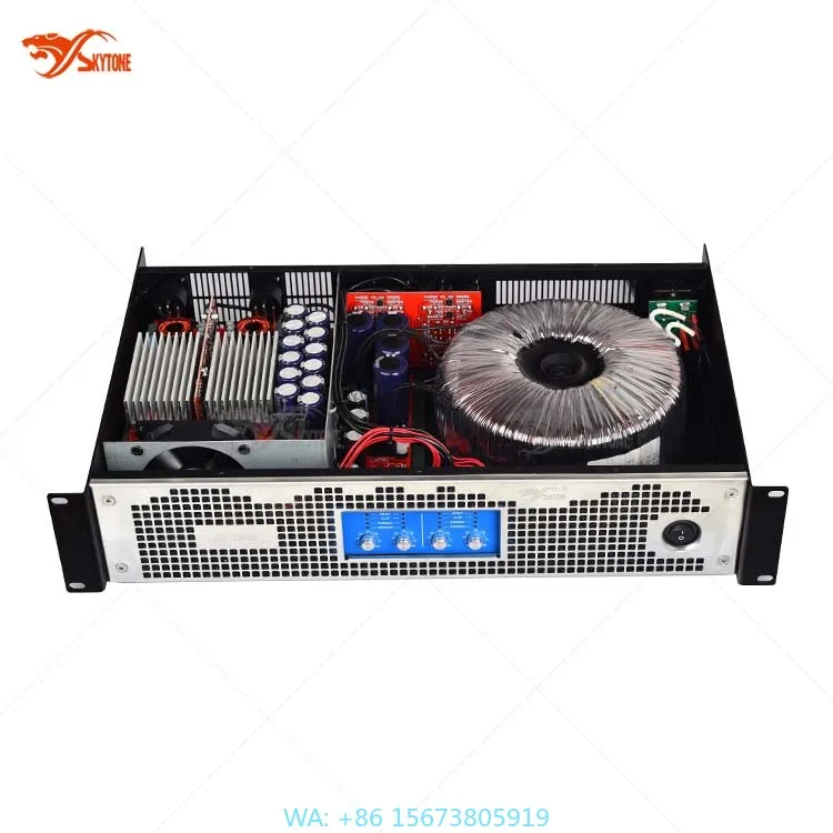 4X1300W Professional Sound DF41300 Power Amplifier
4X1300W Professional Sound DF41300 Power Amplifier