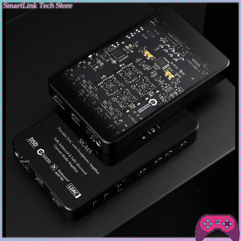 Questyle SIGMA Portable Headphone Amplifier With DAC Support PCM768 DSD512 DAC Amp 4300mAh Bluetooth 5.4 For IOS Andriod Gifts
Questyle SIGMA Portable Headphone Amplifier With DAC Support PCM768 DSD512 DAC Amp 4300mAh Bluetooth 5.4 For IOS Andriod Gifts
