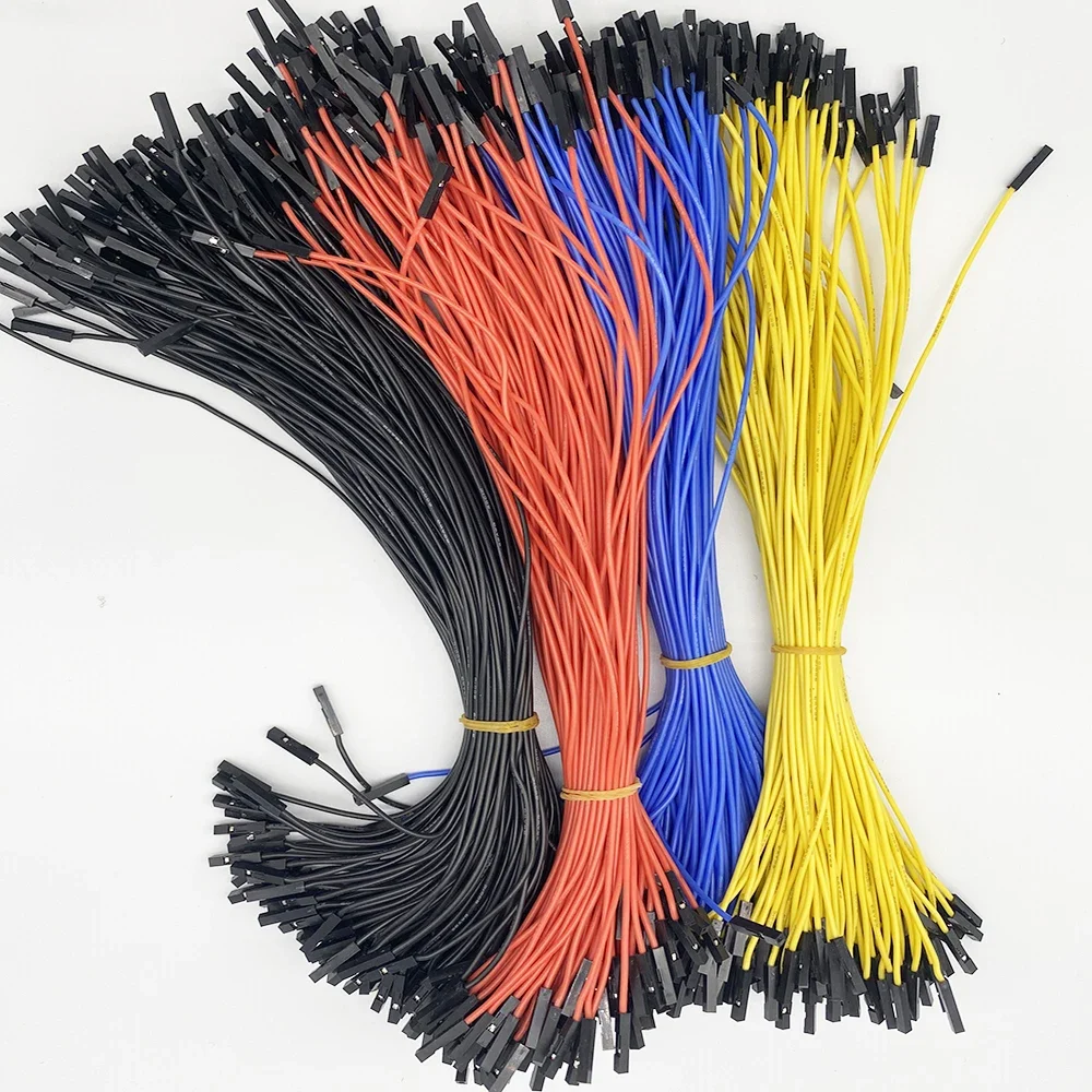 100Pcs Silicone Dupont Wire 2.54mm 1P-1P Female to Female 30cm Jumper DuPont Cable RoHs Connecting Electronic Signal Line
100Pcs Silicone Dupont Wire 2.54mm 1P-1P Female to Female 30cm Jumper DuPont Cable RoHs Connecting Electronic Signal Line