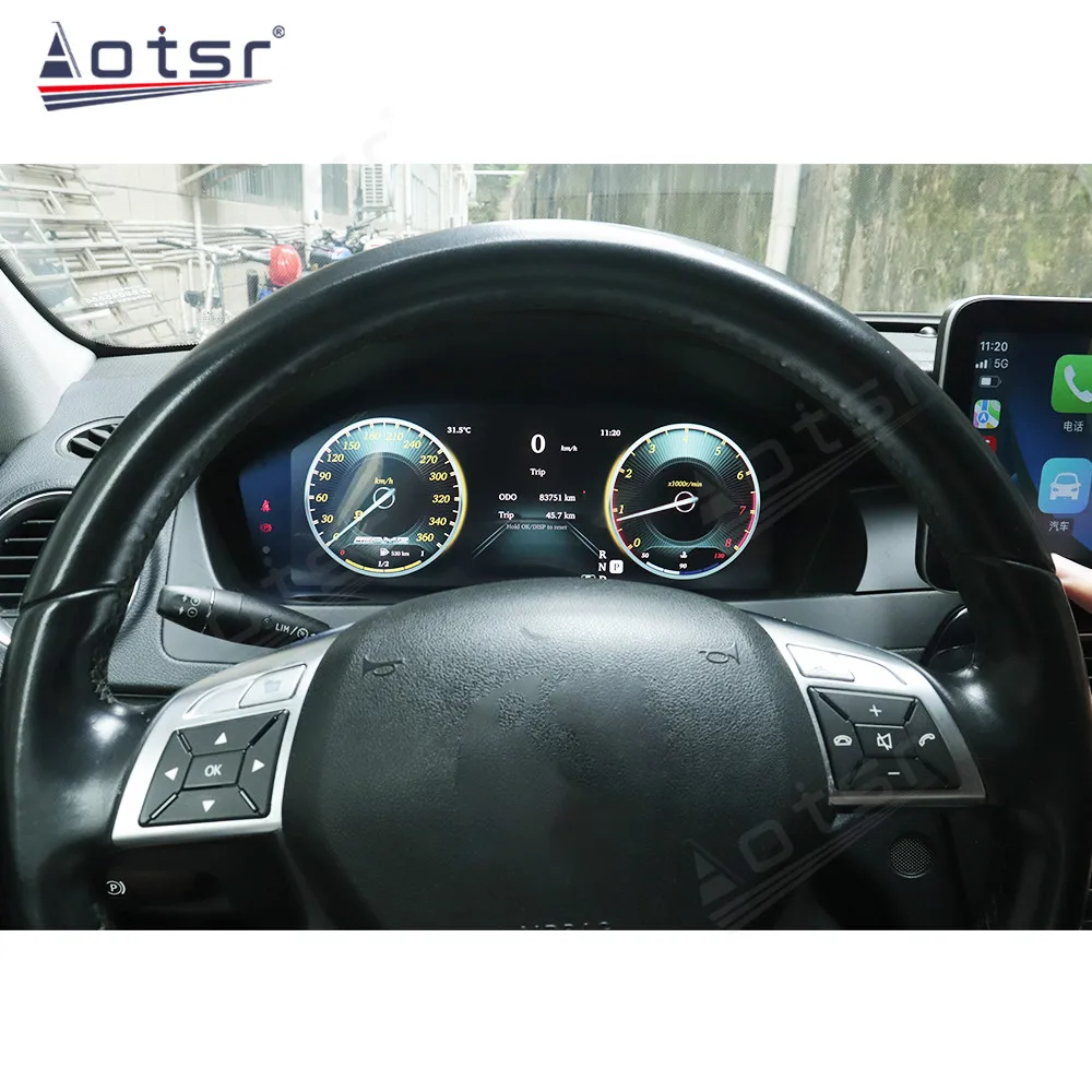 Цифровой кластер с экраном 12,3 дюйма для Mercedes Benz C W204 2008-2010, виртуальный инструмент для кабины, Speedmeter, дисплей для приборной панели
Цифровой кластер с экраном 12,3 дюйма для Mercedes Benz C W204 2008-2010, виртуальный инструмент для кабины, Speedmeter, дисплей для приборной панели