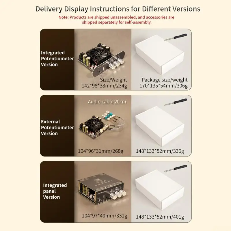 B03F Mono 600W Sound Amplifier Board Module Bluetooth-compatible TPA3255 Amplifier Chip Power Amplifier Board Replacement
B03F Mono 600W Sound Amplifier Board Module Bluetooth-compatible TPA3255 Amplifier Chip Power Amplifier Board Replacement