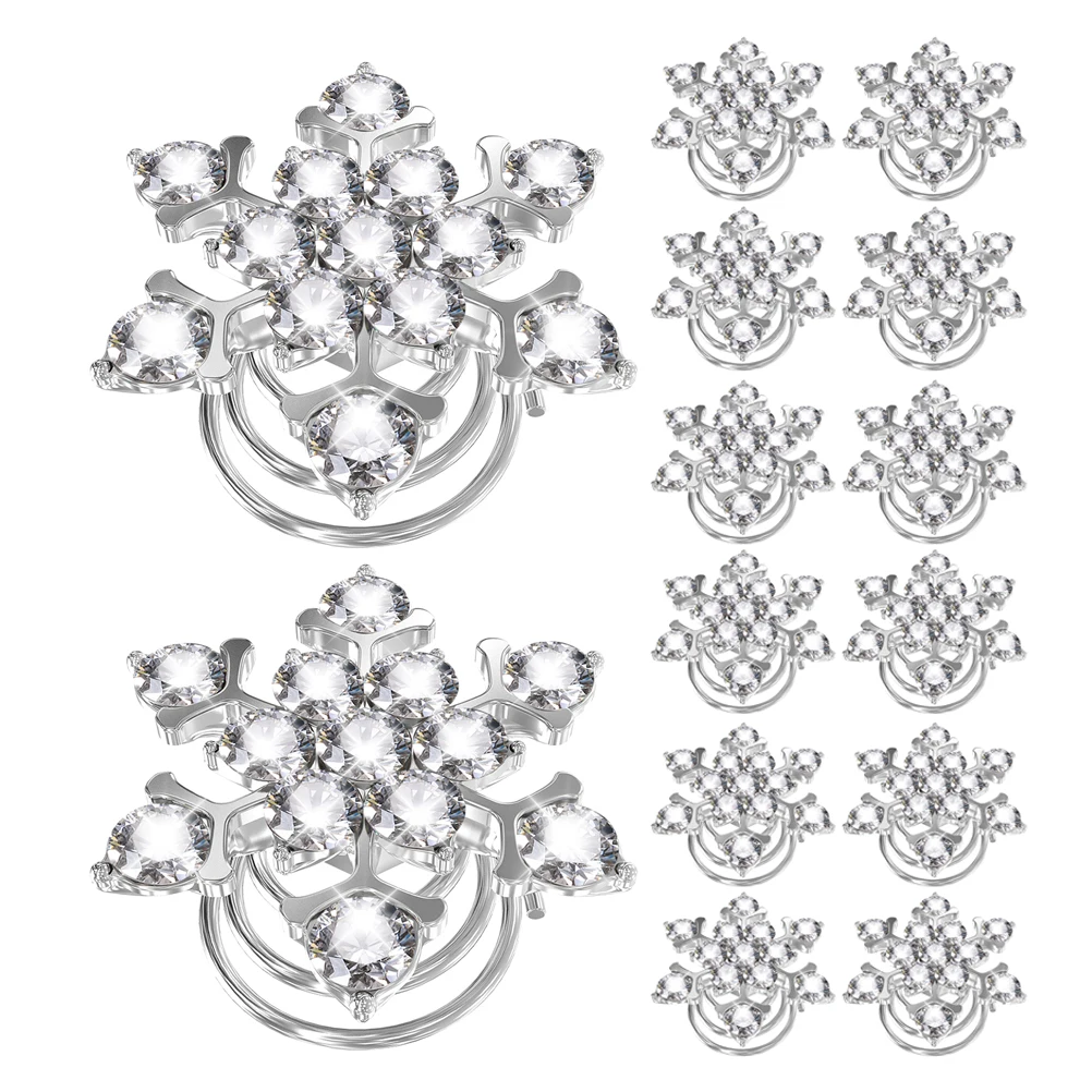 15pcs Spiral Rhinestone Hair Pins Crystal Clamp Accessories Bridal Snowflake Jewelry Shiny Studs Metal Coil Glitter
15pcs Spiral Rhinestone Hair Pins Crystal Clamp Accessories Bridal Snowflake Jewelry Shiny Studs Metal Coil Glitter