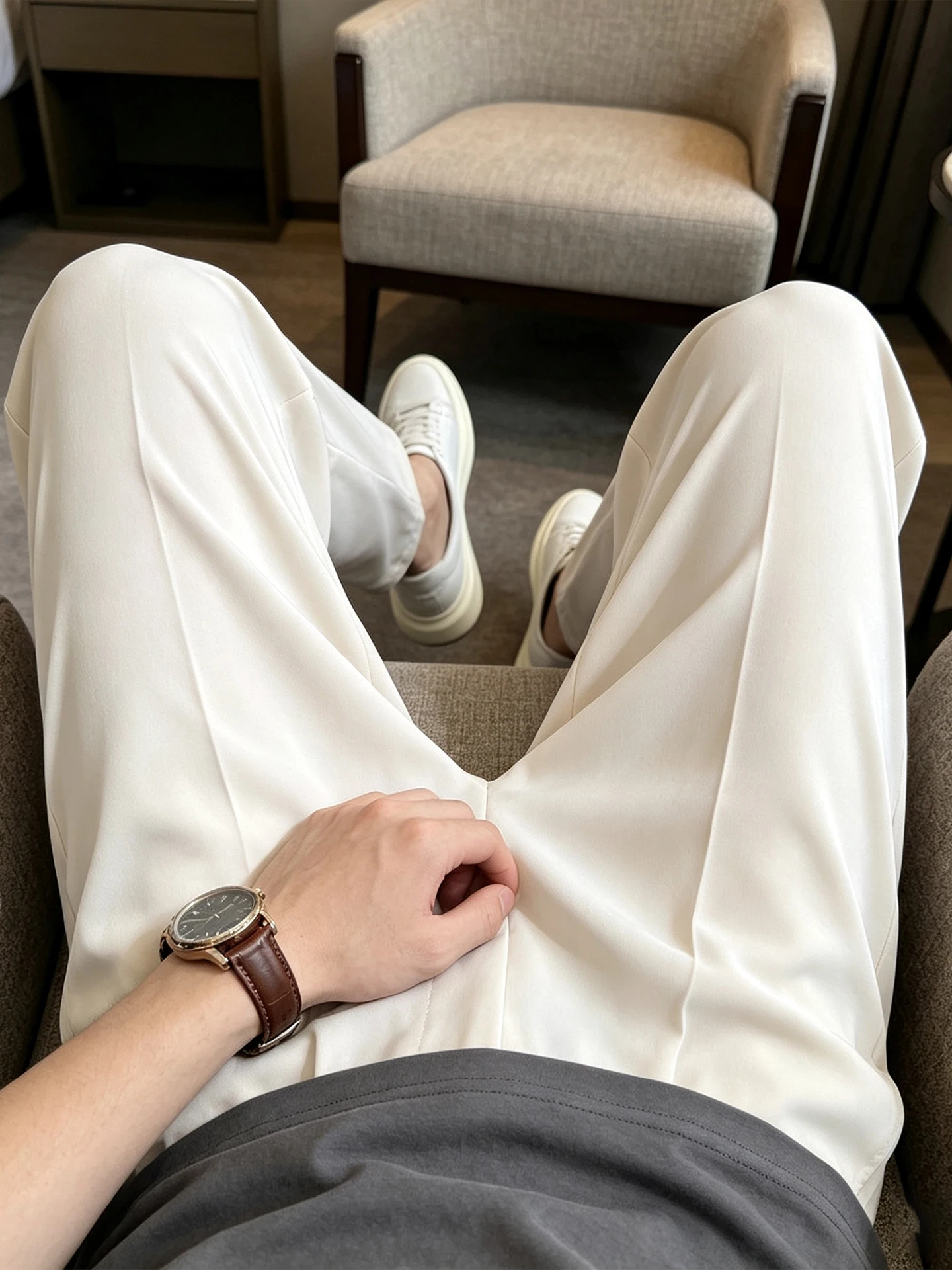 Ice Silk Men's Summer Thin Straight Leg Casual Pants Drapey Quick Dry Lightweight Sporty Long Trousers Spring New Arrival
Ice Silk Men's Summer Thin Straight Leg Casual Pants Drapey Quick Dry Lightweight Sporty Long Trousers Spring New Arrival