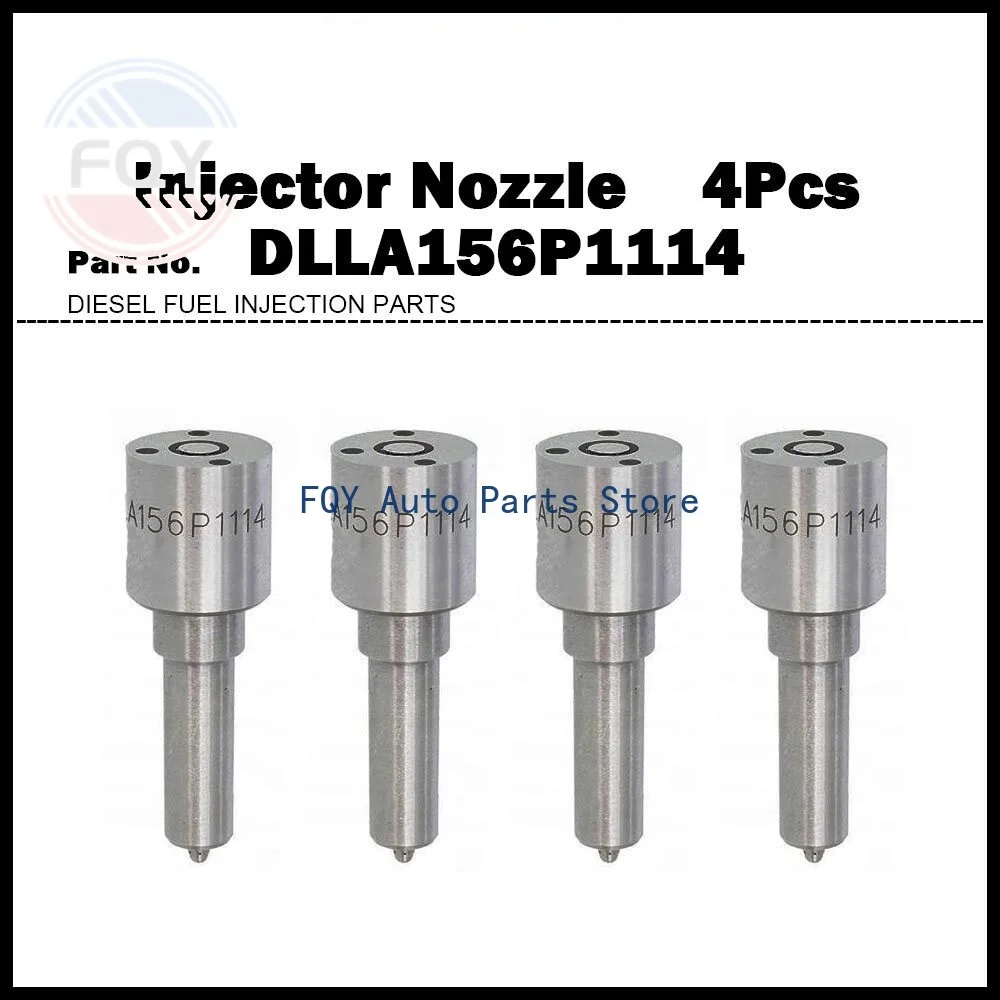 4X High Quality Injector Nozzle DLLA156P1114 For HUYNDAI Starex Kia Sorento 2.5d 33800-4A000
4X High Quality Injector Nozzle DLLA156P1114 For HUYNDAI Starex Kia Sorento 2.5d 33800-4A000