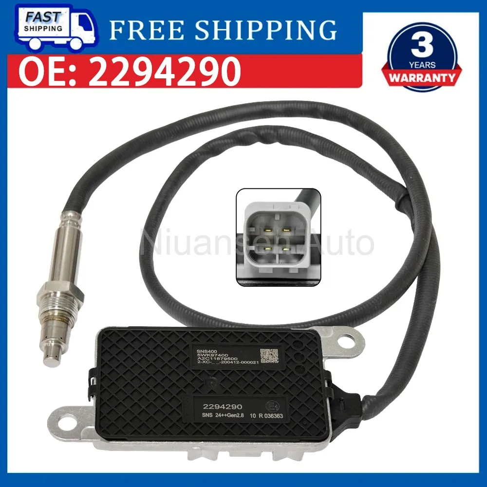 Car NOx Oxygen Sensor Nitrogen Oxide Sensor 2294290 5WK97400 For Scania Euro 6 Motor Truck High performance
Car NOx Oxygen Sensor Nitrogen Oxide Sensor 2294290 5WK97400 For Scania Euro 6 Motor Truck High performance