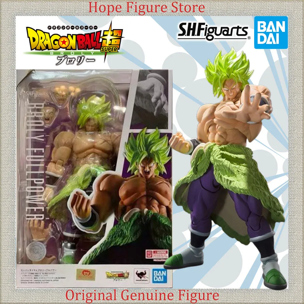 Officially Licensed BANDAI SHFiguarts Full Power Super Saiyan Broly Figure Anime Action Dragon Ball Super Model Toy
Officially Licensed BANDAI SHFiguarts Full Power Super Saiyan Broly Figure Anime Action Dragon Ball Super Model Toy