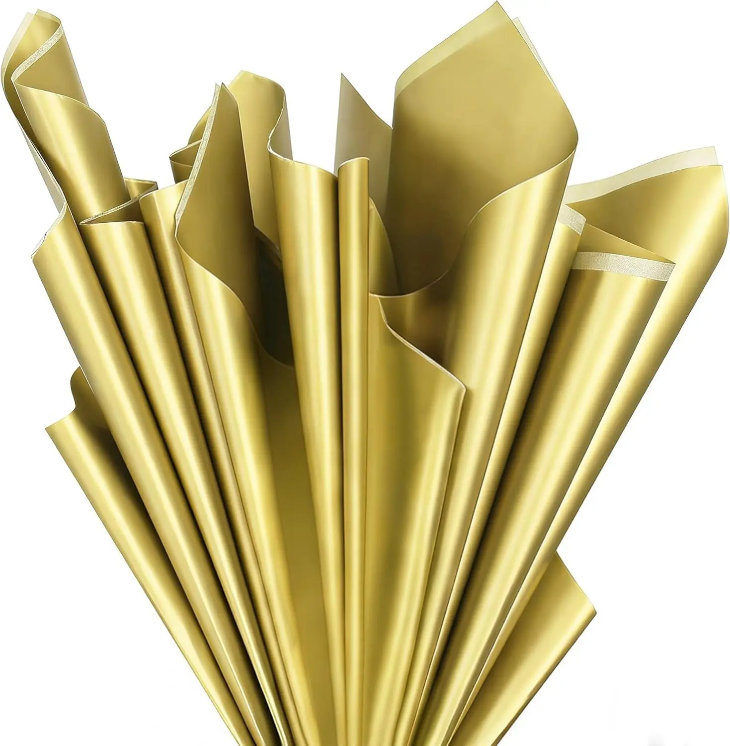 50 Sheets Gold Tissue Paper for Gift Bags - 14x20 Inch Bulk Wrapping for Weddings, Birthdays, DIY & Christmas Crafts
50 Sheets Gold Tissue Paper for Gift Bags - 14x20 Inch Bulk Wrapping for Weddings, Birthdays, DIY & Christmas Crafts