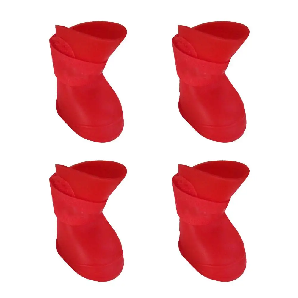 Little Pet Dog Puppy Anti-slip Rain Snow Boots Candy Colors Rubber Waterproof Boots Shoes - Size S (Red)
Little Pet Dog Puppy Anti-slip Rain Snow Boots Candy Colors Rubber Waterproof Boots Shoes - Size S (Red)