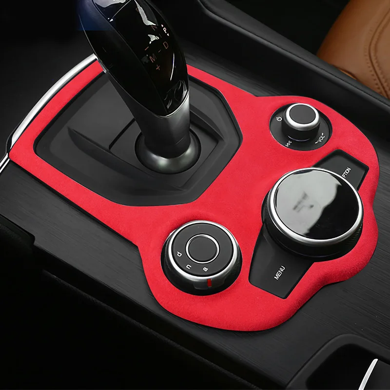 ABS Suede For Alfa Romeo Giulia Stelvio 2016 2017 2018 2019 Car Accessories Console Gear Shift Panel Frame Cover Trim Sticker
ABS Suede For Alfa Romeo Giulia Stelvio 2016 2017 2018 2019 Car Accessories Console Gear Shift Panel Frame Cover Trim Sticker