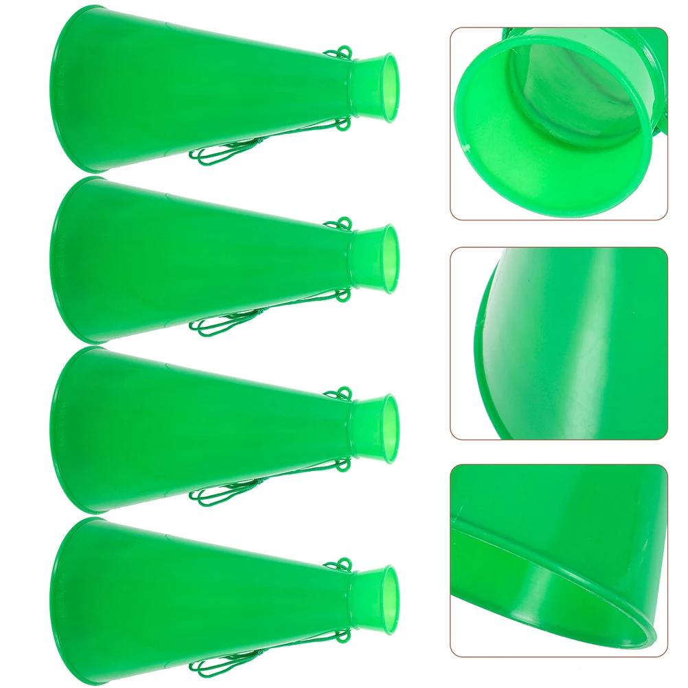 4 Pcs Megaphones Party Plastic Horns Party Toddler Toys Props for Cheer Megaphones Events
4 Pcs Megaphones Party Plastic Horns Party Toddler Toys Props for Cheer Megaphones Events