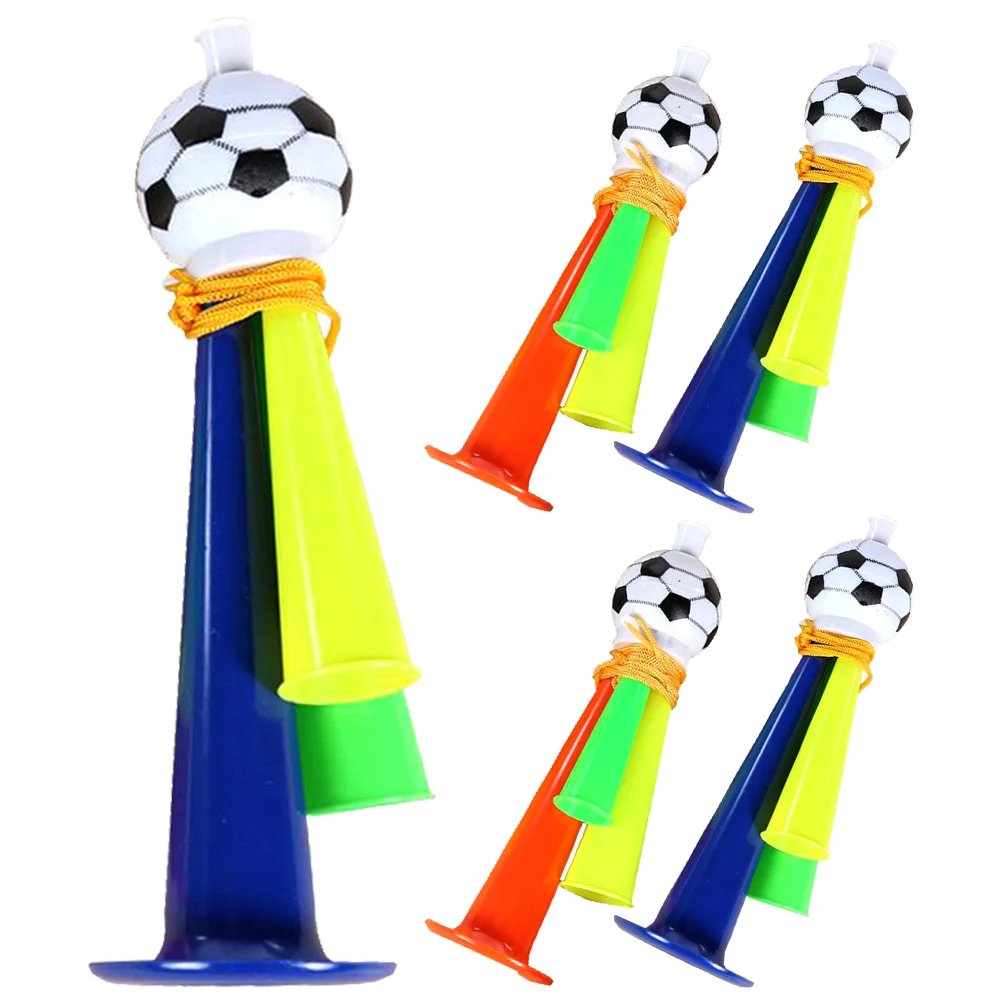 5 Pcs Party Blowers Kids Soccer Stadium Toys Trumpets Props Noise Football Game Accessories For Fans Party Horn Makers Events
5 Pcs Party Blowers Kids Soccer Stadium Toys Trumpets Props Noise Football Game Accessories For Fans Party Horn Makers Events