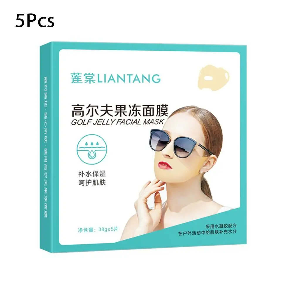 1/5 шт., защита от солнца и ультрафиолета, желе для гольфа, маска для лица, блокирующий гидрогелевый гель, маска для ухода за кожей, летняя уличная маска 
1/5 шт., защита от солнца и ультрафиолета, желе для гольфа, маска для лица, блокирующий гидрогелевый гель, маска для ухода за кожей, летняя уличная маска