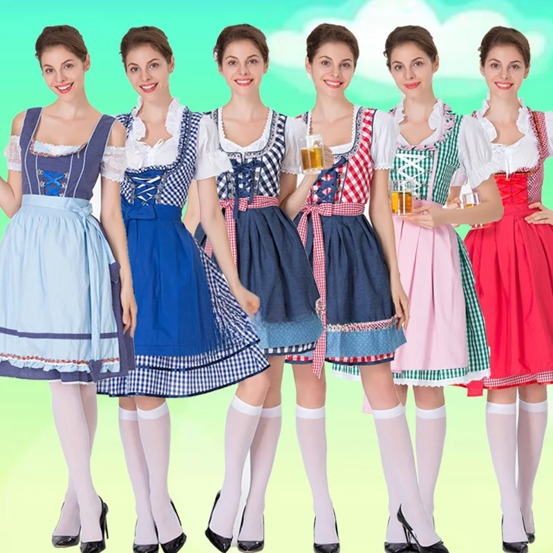 Munich Beer Festival Style Halloween Costume Stage Props Beer Girl Outfit Includes Headwear Top Bottoms Ideal for Parties
Munich Beer Festival Style Halloween Costume Stage Props Beer Girl Outfit Includes Headwear Top Bottoms Ideal for Parties