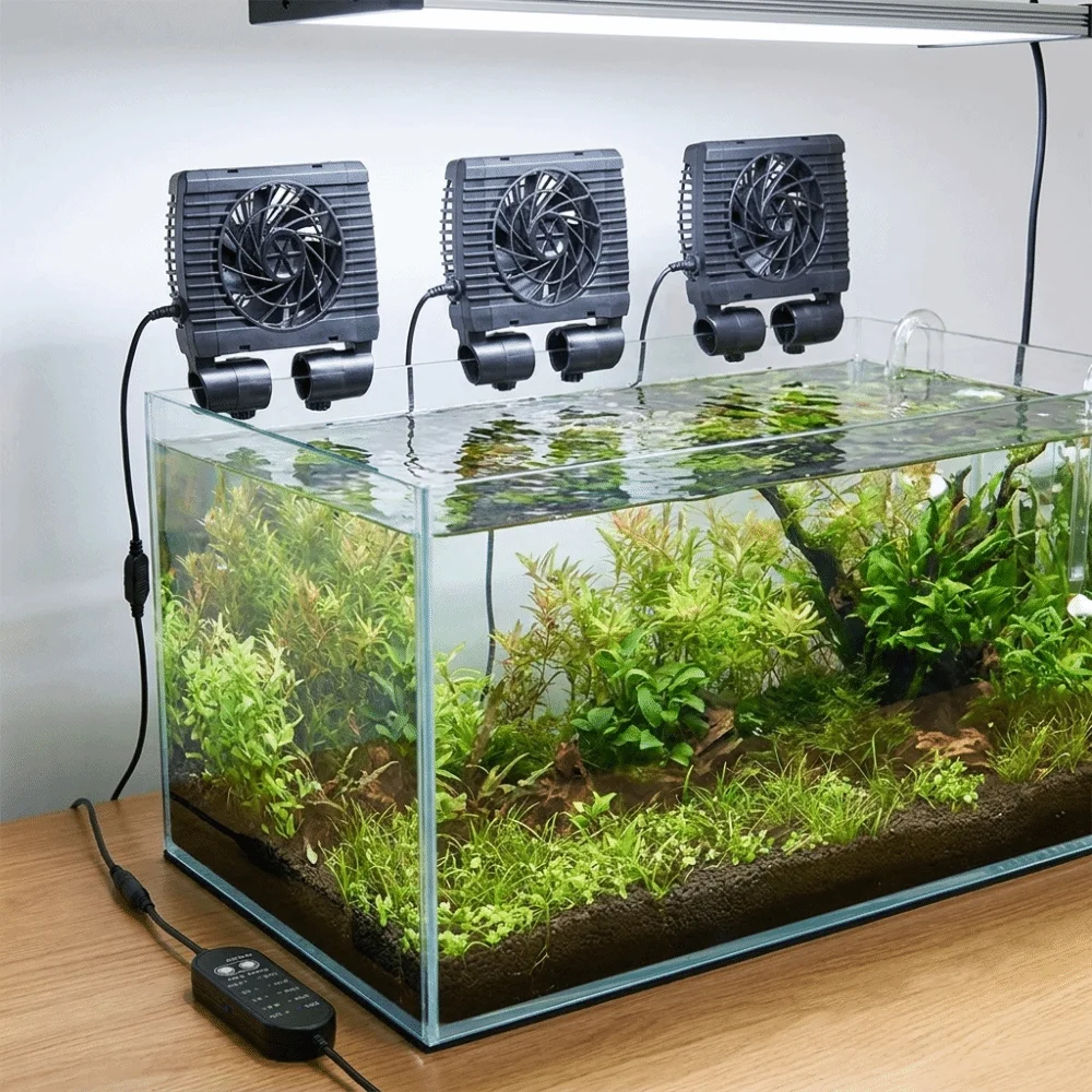 Wall Mounted Fish Tank Cooling Fan Mute Operation Adjustable Wind Speed Aquarium External Fan Energy Efficient Fish Tank Cooler
Wall Mounted Fish Tank Cooling Fan Mute Operation Adjustable Wind Speed Aquarium External Fan Energy Efficient Fish Tank Cooler